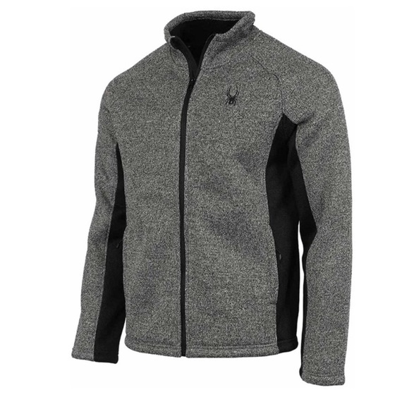 𝅺Men’s Spyder Stellar Full Zip Textured Jacket NWT - Picture 2 of 16